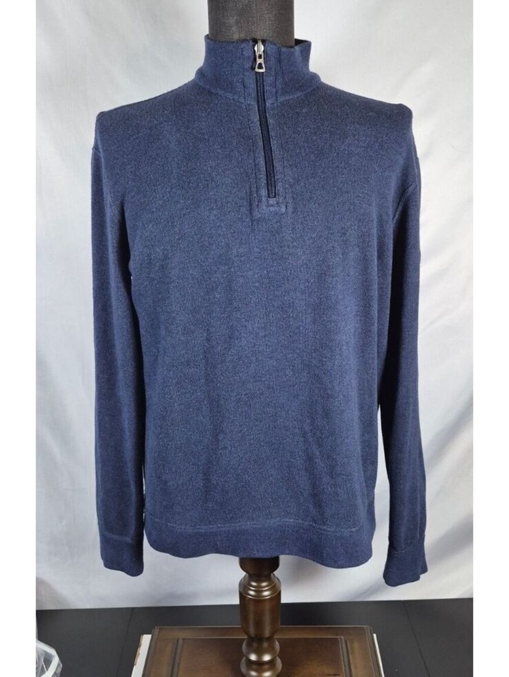 Polo Ralph Lauren Blue Quarter Zip Pullover Mens L